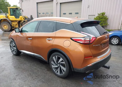 2016 Nissan Murano Platinum from USA, damaged, VIN 5N1AZ2MH4GN102996